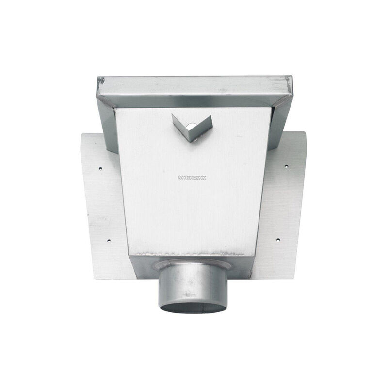 Bac de collecte carré 80mm - Rheinzink