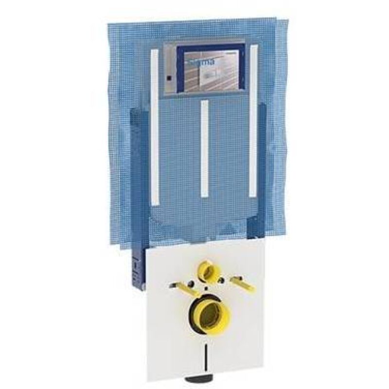 Geberit - Citerne encastrée avec support combifix sigma8 pour toilettes murales