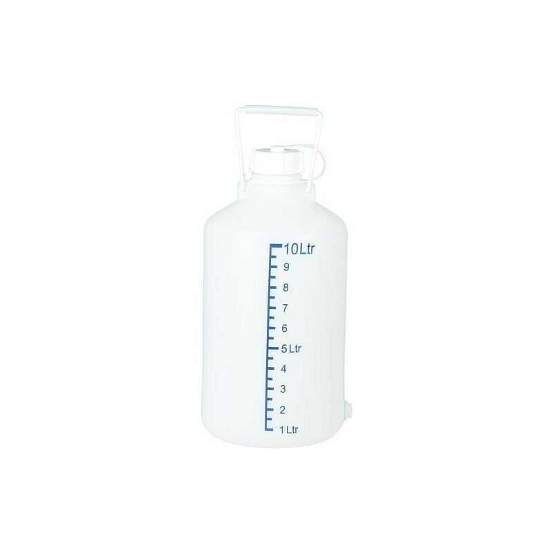 Banyo - Réservoir/Récipient de stockage Nature, 10 litres avec graduation ø 210x27mm