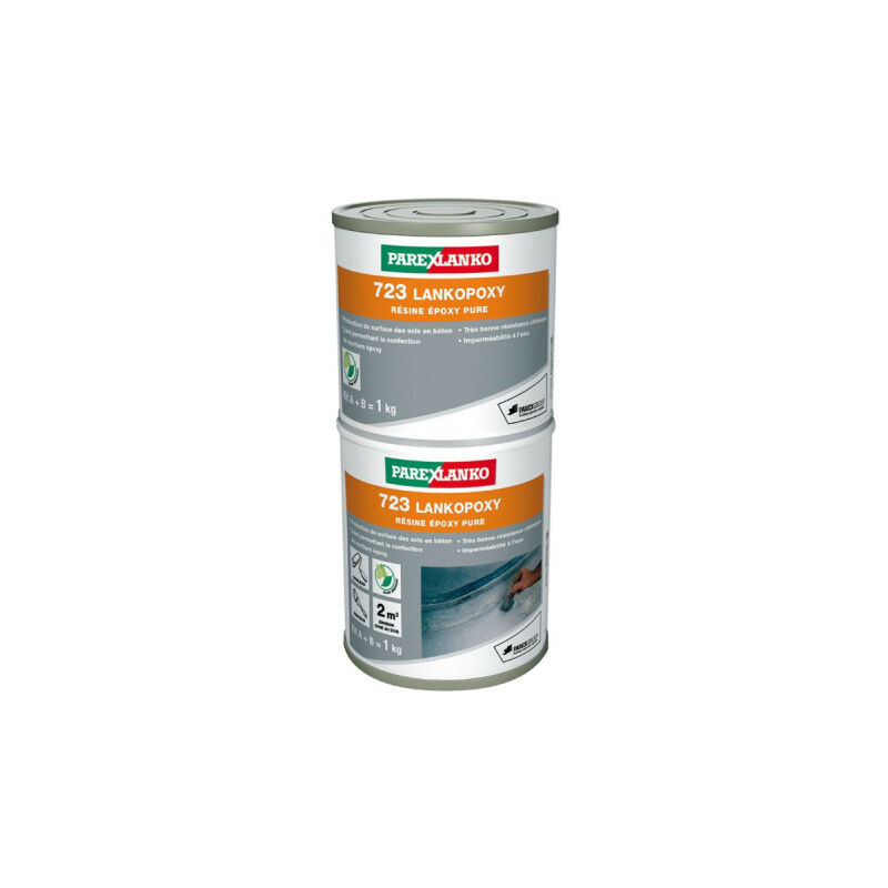 Parexlanko - Résine époxy de protection des sols ou pour béton drainant 723 lankopoxy 1 kg