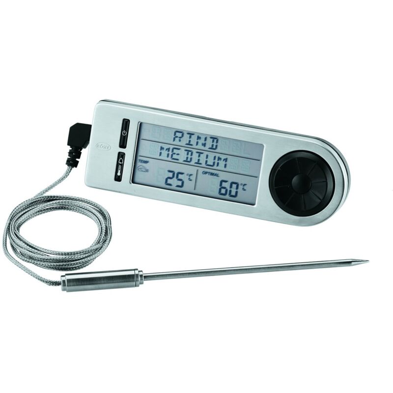 Image of Rösle Termometro per Arrosti Digitale, per Determinare la Temperatura Interna Adatto della Carne sulla Griglia o Nel Forno, da -20 °c Fino a 250 °c,