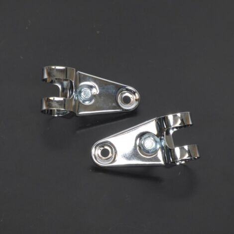 rsm mopedhalter für moped mbk 50 51 chrom Ø28mm neu