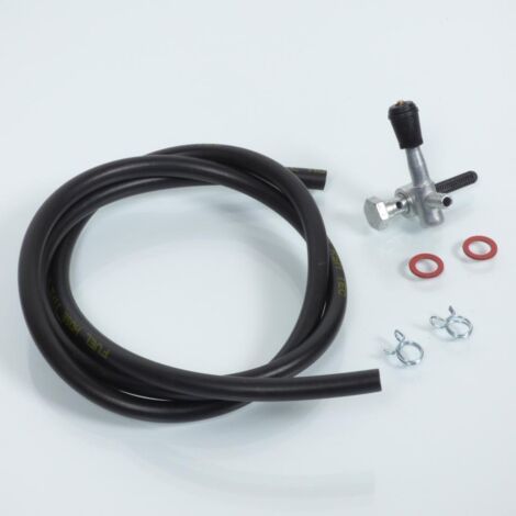 RSM-Tankhahn für Moped Motoconfort, schwarzer Schlauch / AV7, neu