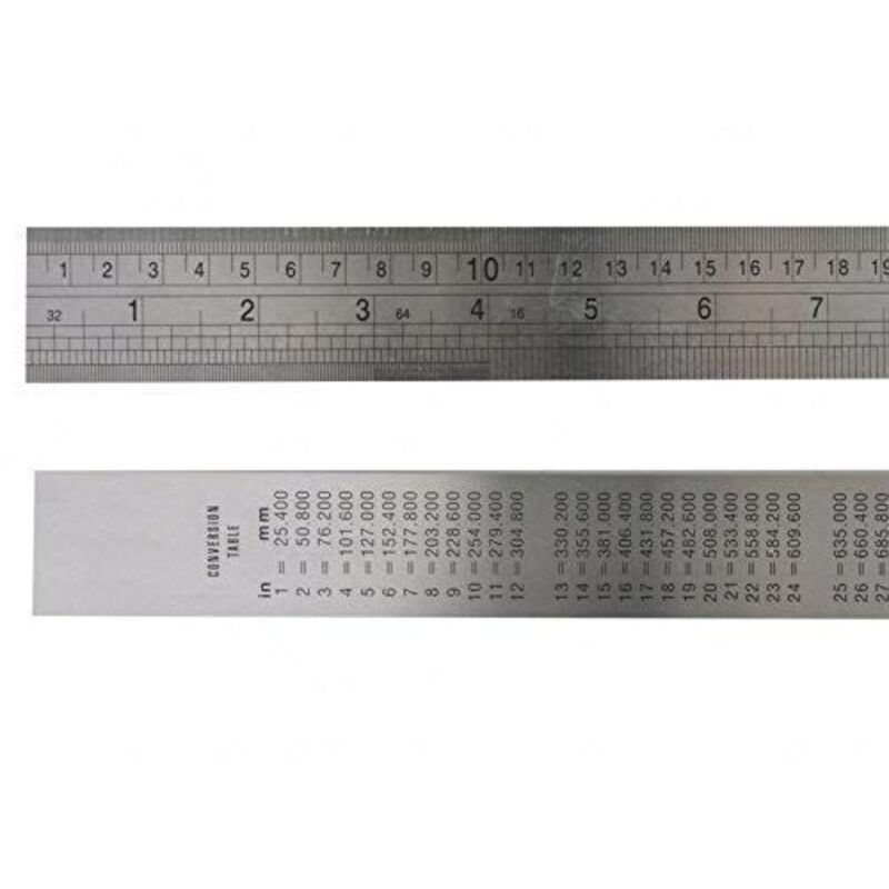 Rst Satin Chrome Rule 1 Metre / 39in