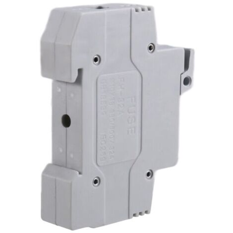 RT18-32X AC 380V 32A 1 PôLe 10X38Mm Base de Support Fusible à sur Rail DIN