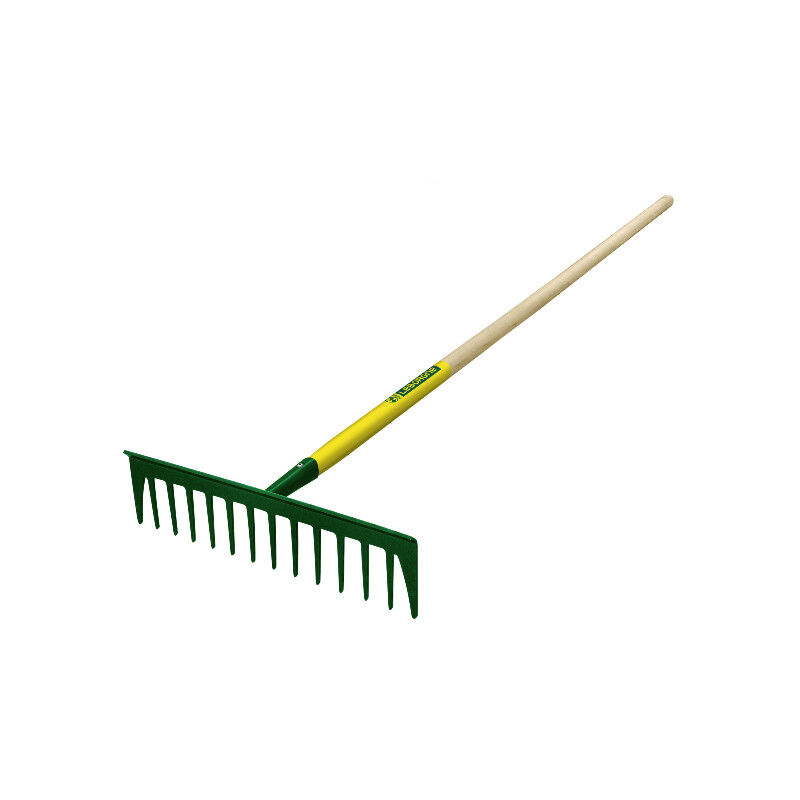 Leborgne - râteaux batipro 16 dents droites manche bois 376112