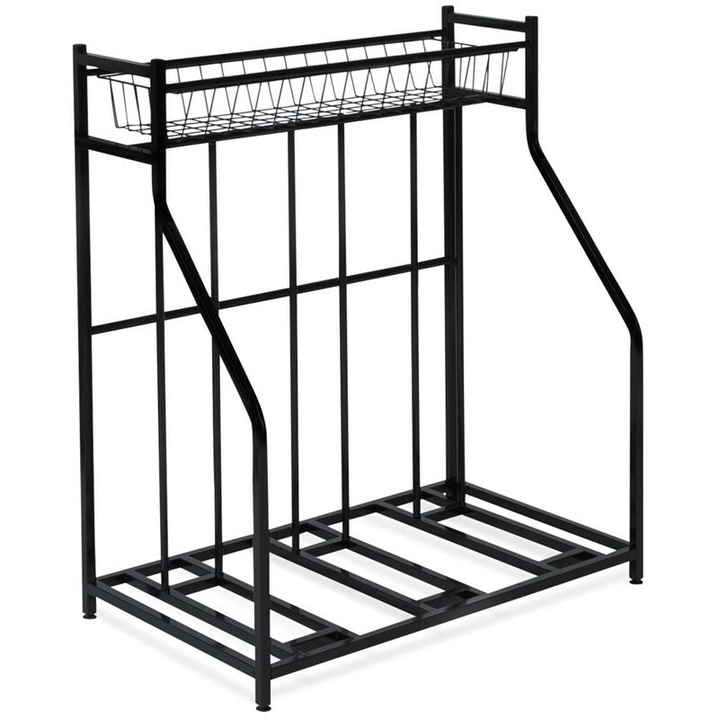 Euro Vanadium - Râtelier à vélo avec panier de rangement