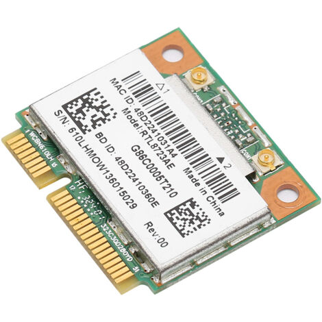 RTL8723AE PCI-E WiFi Bluetooth 4.0 Karte, 300Mbps Wireless Adapter für Desktop-Computer