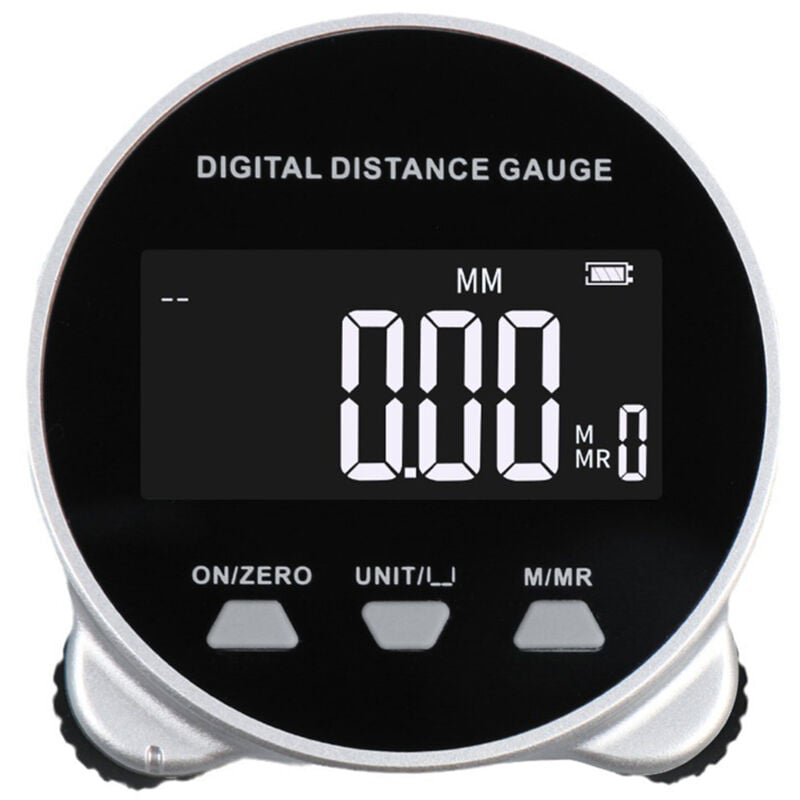 RTO05106 Télémètre à écran lcd Règle à rouleau à affichage numérique 199,999 m Microprocesseur semi-conducteur Jauge de distance numérique