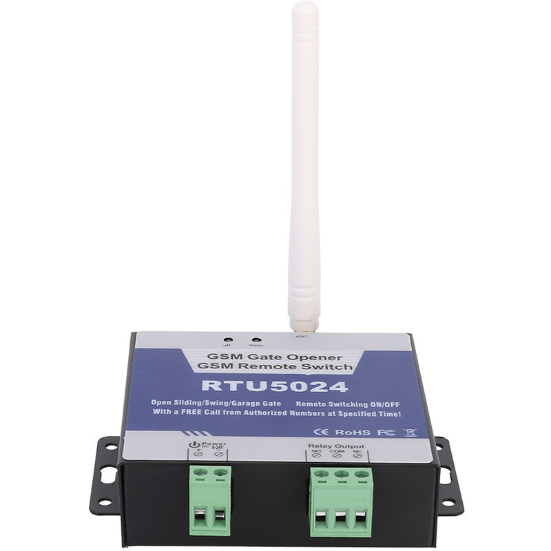 Eosnow - RTU5024 Mise à niveau de l'ouvre-porte gsm Commutateur de relais Télécommande sans fil Ouvre-porte dc 936V
