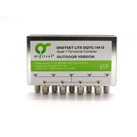 RTV-SAT-Combiner X4 Digitsat DQTC-104 Ext.