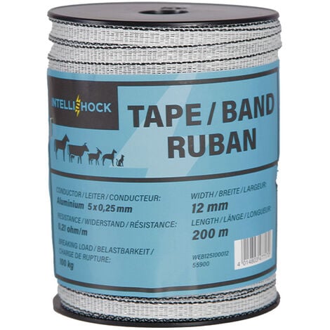 Ruban 12 mm 200 m INTELLISHOCK
