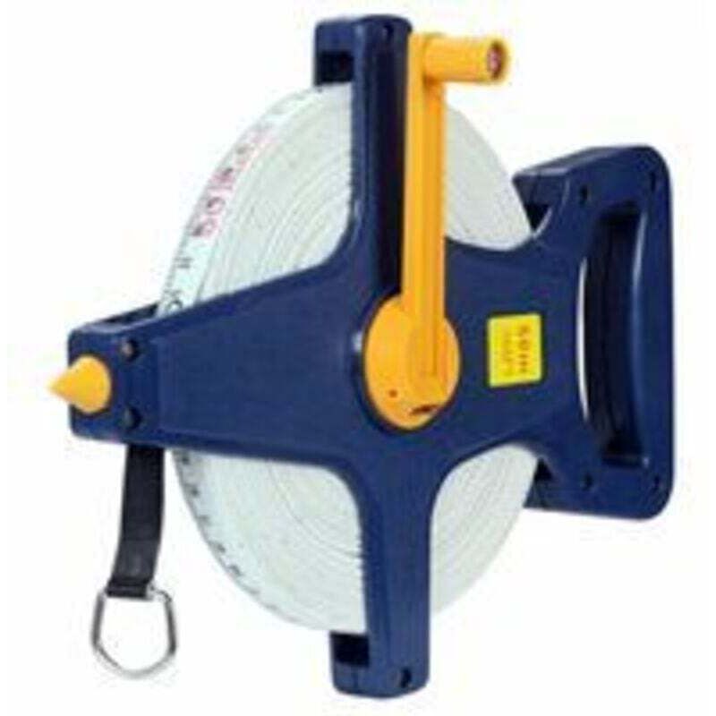 Image of Ruban à Mesurer 50m avec Boîtier pour Travaux de Précision Mètre Ruban Déroulant