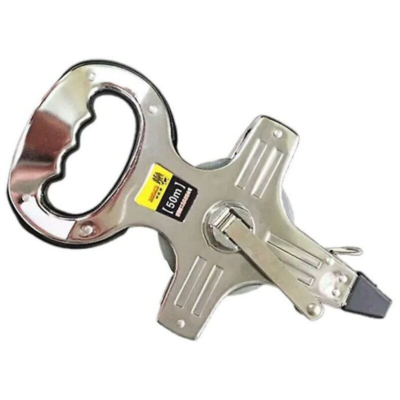 Ruban à mesurer les arpenteurs Ruban à mesurer Open Reel Fiber Tape Metric Scale Tape-50M