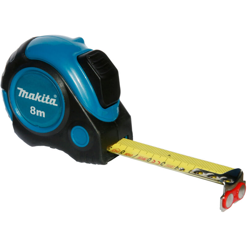 Metro a nastro Makita 8 m 8 m - Scala su entrambi i lati - Classe ii, ce
