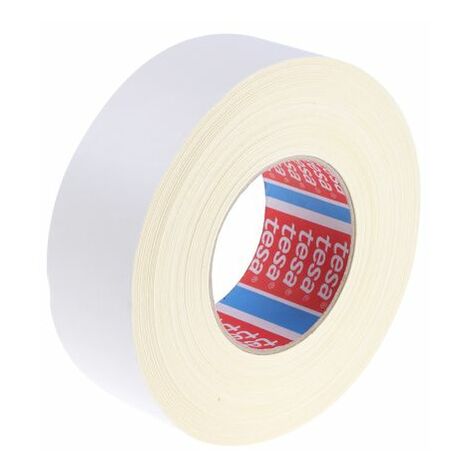 Ruban adhésif 4651 Tesa, blanc, Tissu, 50mm x 50m, 3,3 N/cm ( Prix pour 1 )