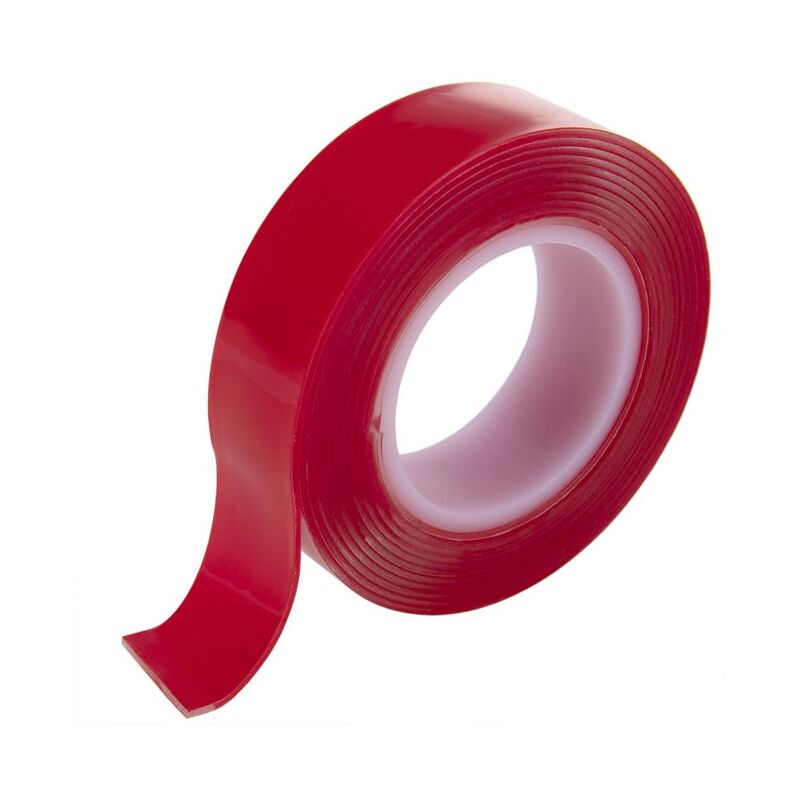Ruban adhésif acrylique double face extra fort 19 mm x 3 m