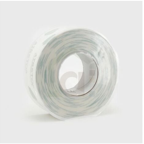 Ruban adhésif AIRSTOP FLEX anti déchirure pour étanchéité ISOCELL, l.60mm x L.25 mètres linéaires