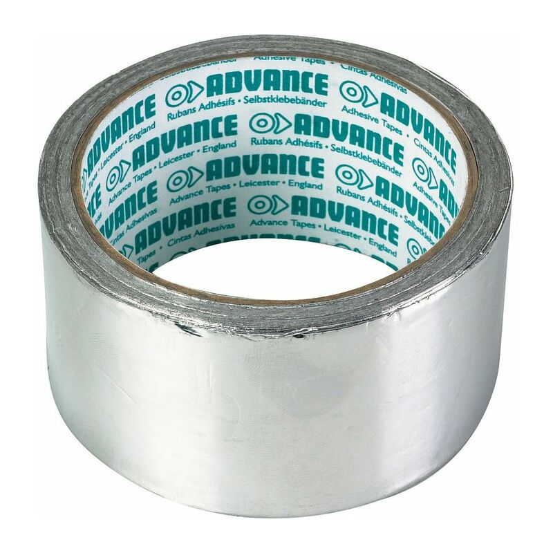 DMO Ruban adh&eacute;sif aluminium, Ruban Adh&eacute;sif Aluminium, 10 m x 50 Mm