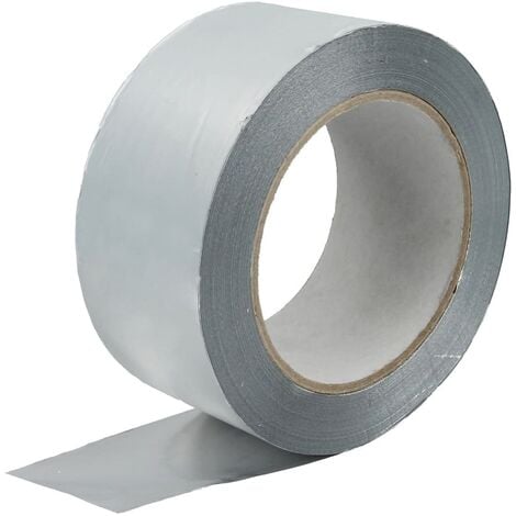 Ruban adhésif aluminium largeur 50mm longueur 10 mètres - Discount
