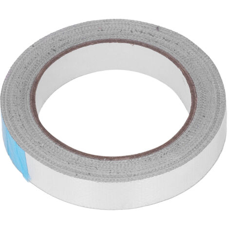 Ruban adhésif aluminium résistant à la chaleur pour isolation et réparation de conduits, 20 mètres x 20 mm