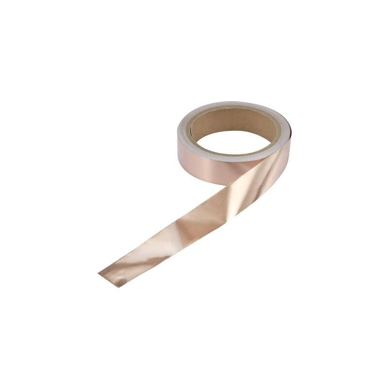 Ruban adhésif antistatique (esd) Tru Components CU-F2.5R1000 1569011 cuivre (l x l) 10 m x 25 mm 1 rouleau(x)