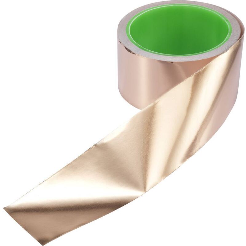 Tru Components - Ruban adhésif antistatique (esd) CU-F5.0R1000 1569012 cuivre (l x l) 10 m x 50 mm 10 m