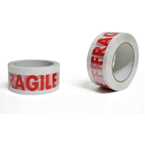 Ruban Adhésif D'emballage Fragile 50mmx66m - GEKO