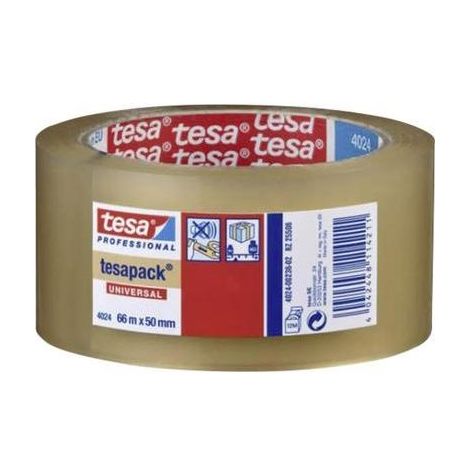 RUBAN ADHÉSIF D'EMBALLAGE TESA 04024-00202-04 TRANSPARENT (L X L) 66 M X 38 MM ACRYLATE 1 ROULEAU(X)