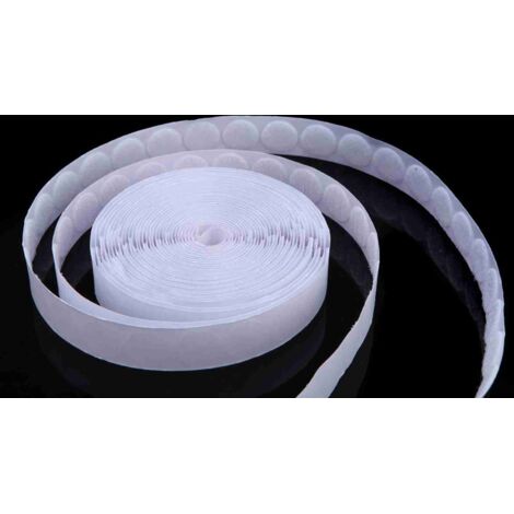 Ruban Adhésif Double Face 20mm Diamètre Rond Removable Points Colle 500 pièces Roll pour Couture Création Arts