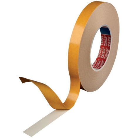 Ruban adhésif double-face avec un support en mousse tesafix 4952 - 50m x 12mm, blanc