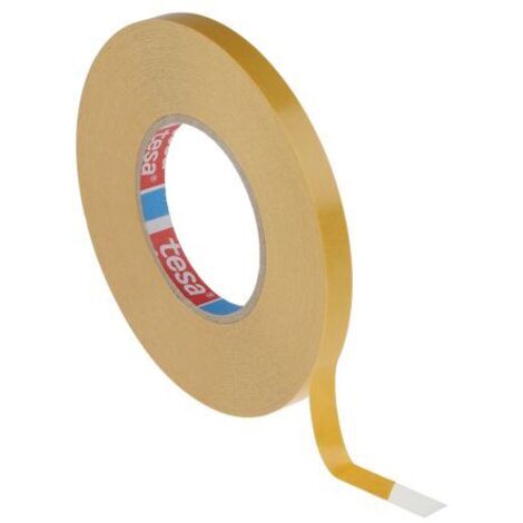 Ruban adhésif double-face tesa tesafix® 4970 04970-00148-00 blanc (L x l) 50 m x 12 mm acrylate 1 pc(s) S19759