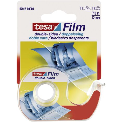 Ruban adhésif double-face tesafilm® tesa 57912-00000-02 transparent (L x l) 7.5 m x 12 mm acrylate 1 pc(s) S12605