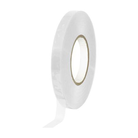 RUBAN ADHÉSIF DOUBLE-FACE TOOLCRAFT 1334B1950C TRANSPARENT (L X L) 50 M X 19 MM ACRYLIQUE 1 BOBINE(S)