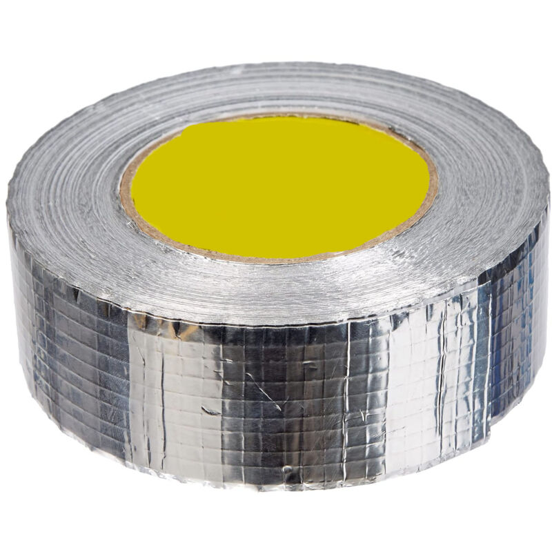 Ruban adhésif en aluminium renforcé 100 mm x 20 m pour ventilations et climatisations