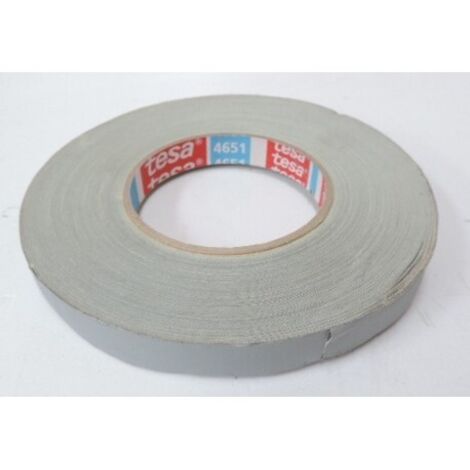 Ruban adhesif en toile gris longueur 50m largeur 15mm (TESA 4651) DELEAGE 19405877