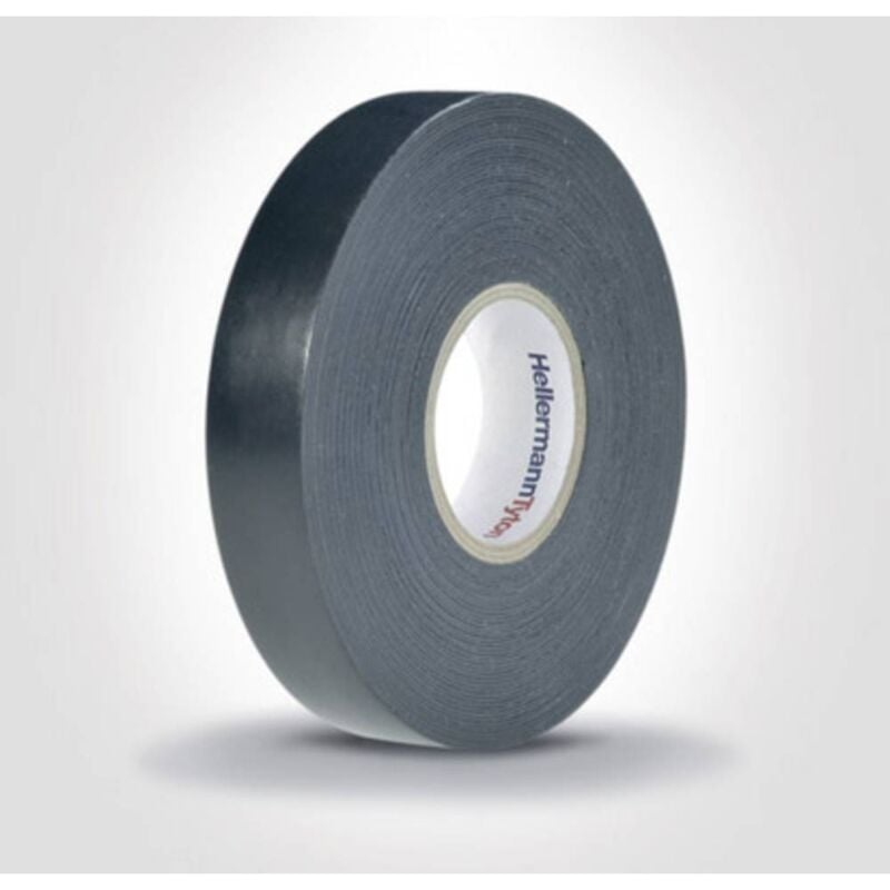 HTAPE-POWER820-EPR-BK (9.1) 711-10402 Ruban adhésif (l x l) 9.1 m x 19 mm 1 pc(s) - Hellermanntyton