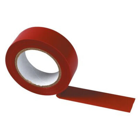 Ruban adhésif isolant - Dhome - Rouge