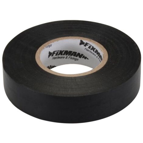 Ruban adhesif isolant electrique noir - 10 rouleaux