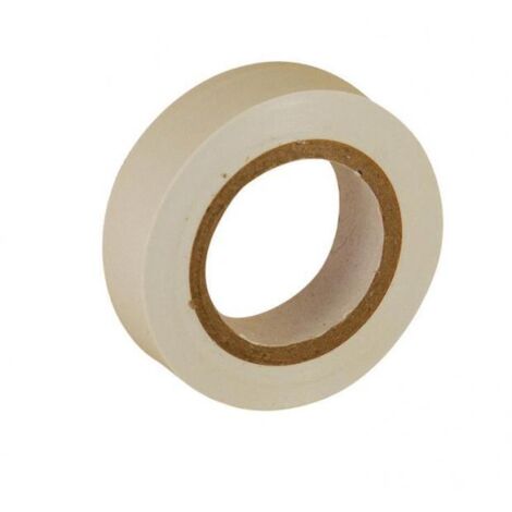 Ruban adhésif isolant électrique - Scapa - Blanc - 10m x 15mm