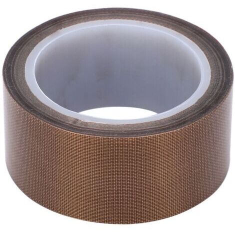 Ruban adhésif isolant en PTFE haute température, rouleau pour machine de mise sous vide, consommable : 0,13 mm x 19 mm x 10 m