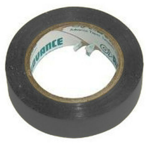 Ruban adhésif isolant gris en pvc d'usage courant. dimension 15 mm x 10 m (RIS8)