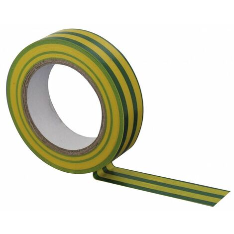 Ruban Adhésif Isolant  Jaune / Vert