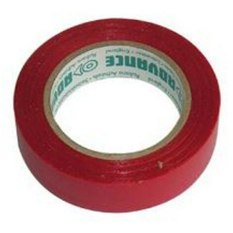 2 Rouleaux De Ruban Isolant PET Auto-adhésif - 6mm X 50m Rouge - Parfait Pour L'électricité