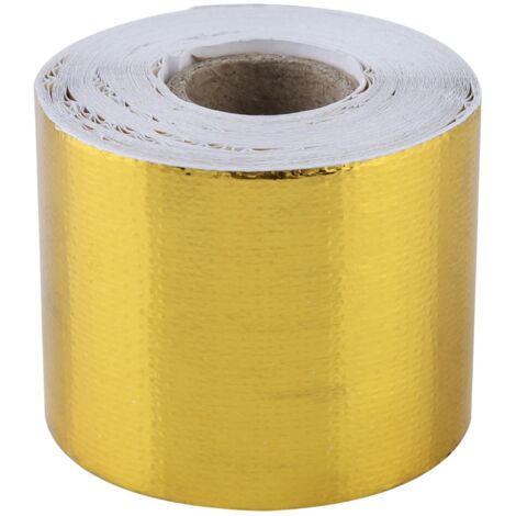 Ruban adhésif isolant thermique en aluminium pour voiture (10m x 5cm)