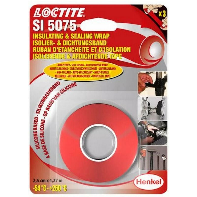 Ruban adhesif isolation etancheite loctite si 5075 auto amalgamant