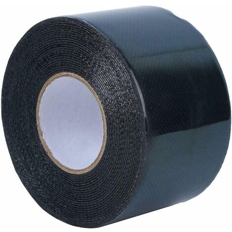 Ruban adhésif noir pour gazon synthétique 50 mm x 5 m - Joints auto-adhésifs pour gazon artificiel et moquette extérieure