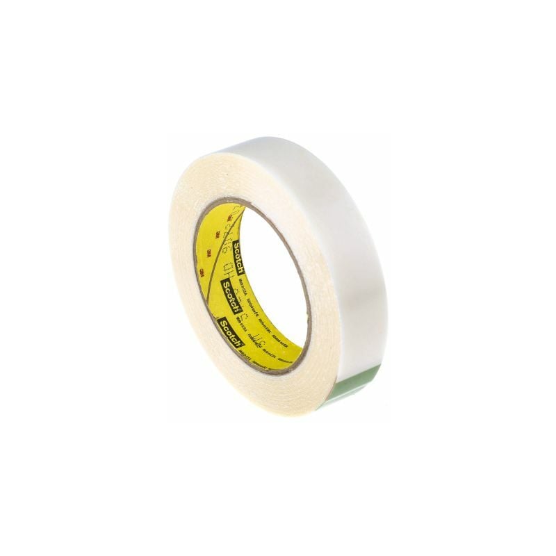 Adhésif PE, 25mm x 0.28mm 3M Transparent, Scotch 5423, +110°C ( Prix pour 1 )