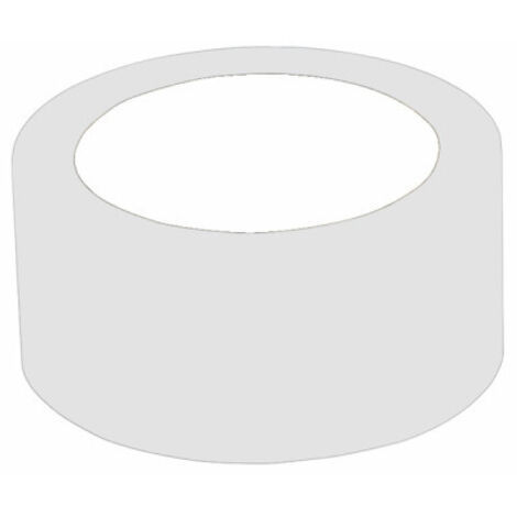Ruban adhésif PVC isolant blanc 50mmx33m - DIFF
