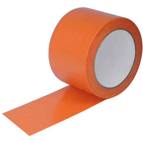 Ruban adhésif PVC orange 72mmx33m - EUROCEL - 1000005045